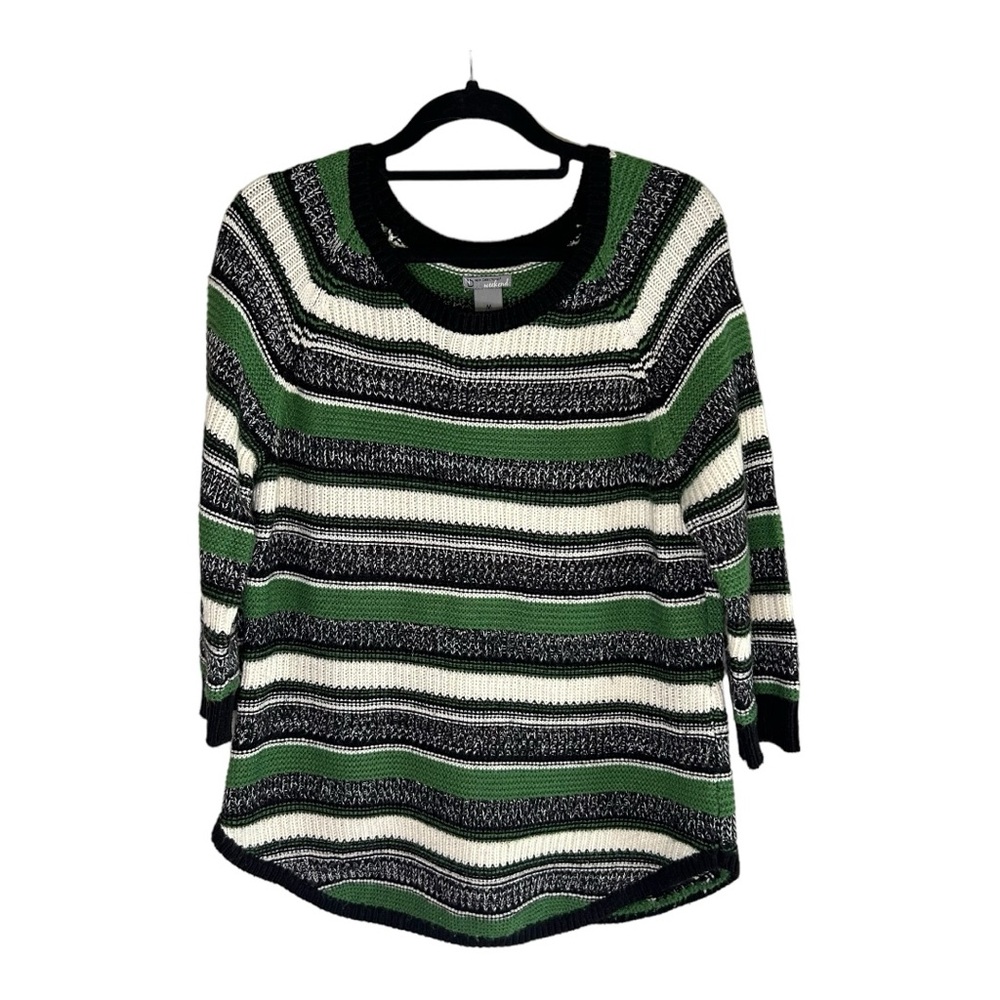New Directions Women's Striped Sweater Medium (GUC)